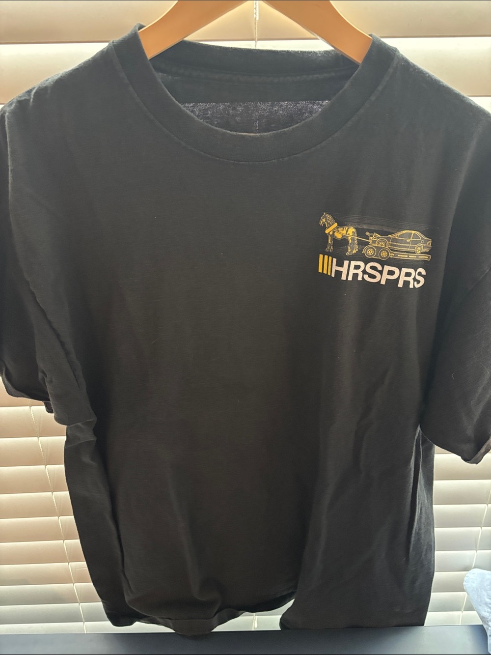 Men's Short Sleeve Graphic Tee in Black